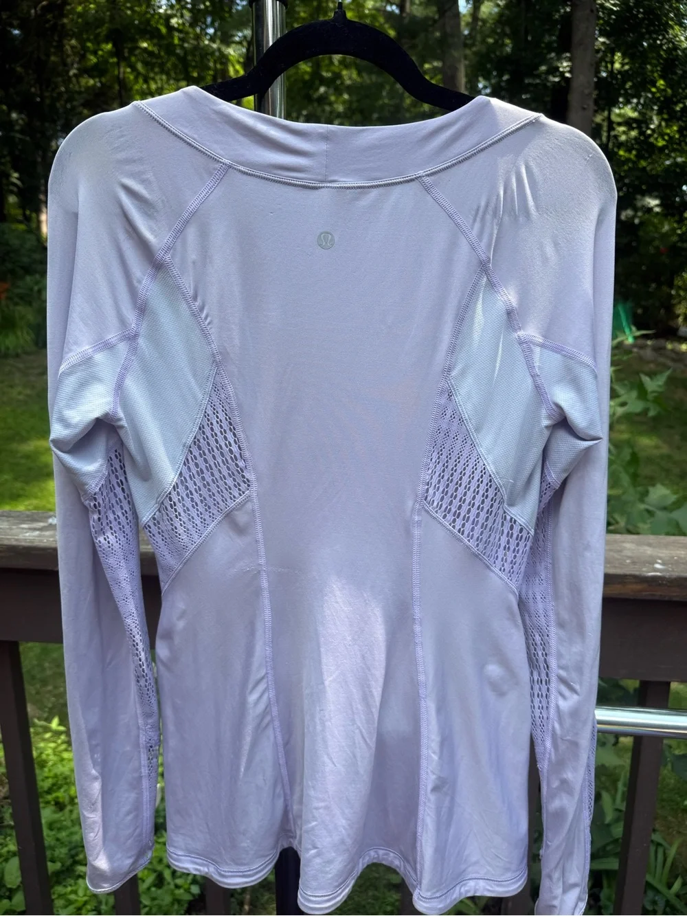lululemon athletica Light Lavender Long-Sleeve Performance Tee